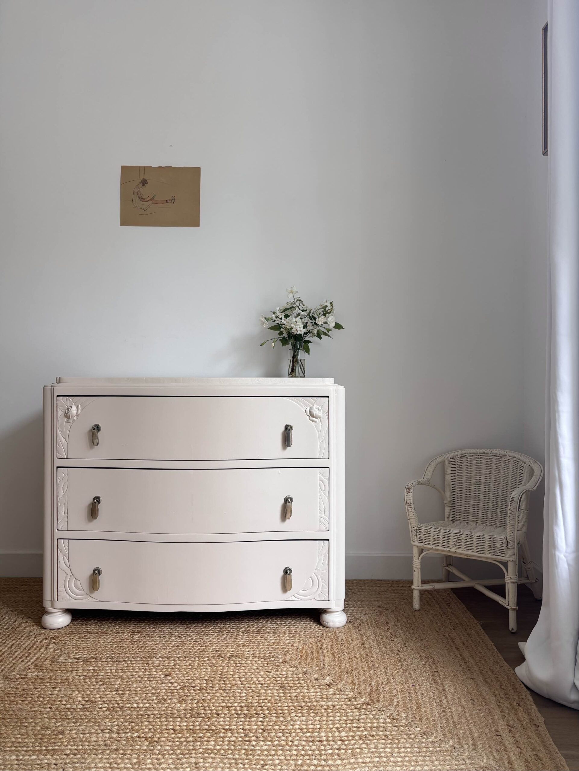 commode art déco restaurée